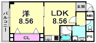 プラネットフィールド神戸の物件間取画像